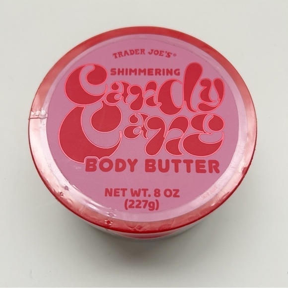 New Trader Joe’s Shimmering Candy Cane Body Butter - Picture 2 of 3